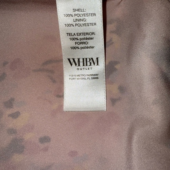 White House Black Market Floral Wrap Skirt - Picture 6 of 6